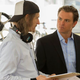 Ray McKinnon (left) with Clayne Crawford (Photo: Jackson Lee Davis/Sundance TV)